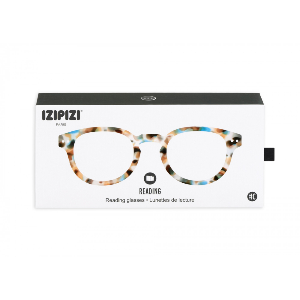 reading glasses blue tortoise frame C by Izipizi