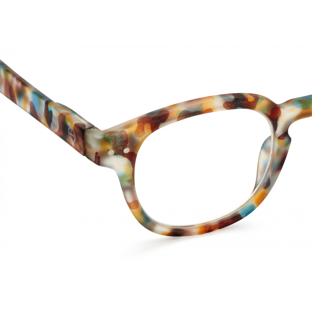 reading glasses blue tortoise frame C by Izipizi