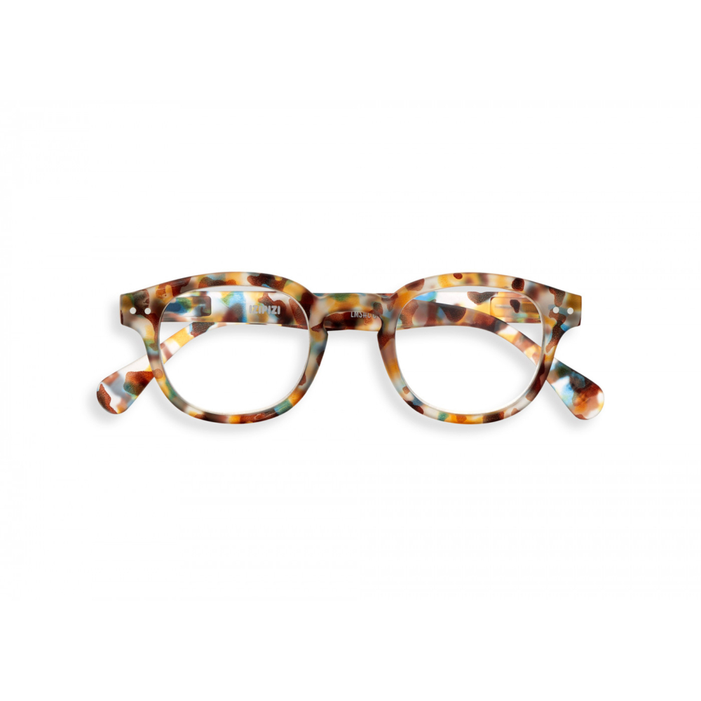 reading glasses blue tortoise frame C by Izipizi