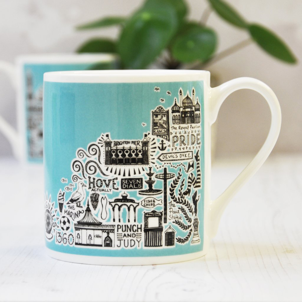 Bright Coloured Brighton Mug - Image 6