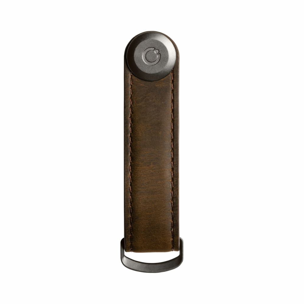 crazy horse oak leather key organiser by orbitkey