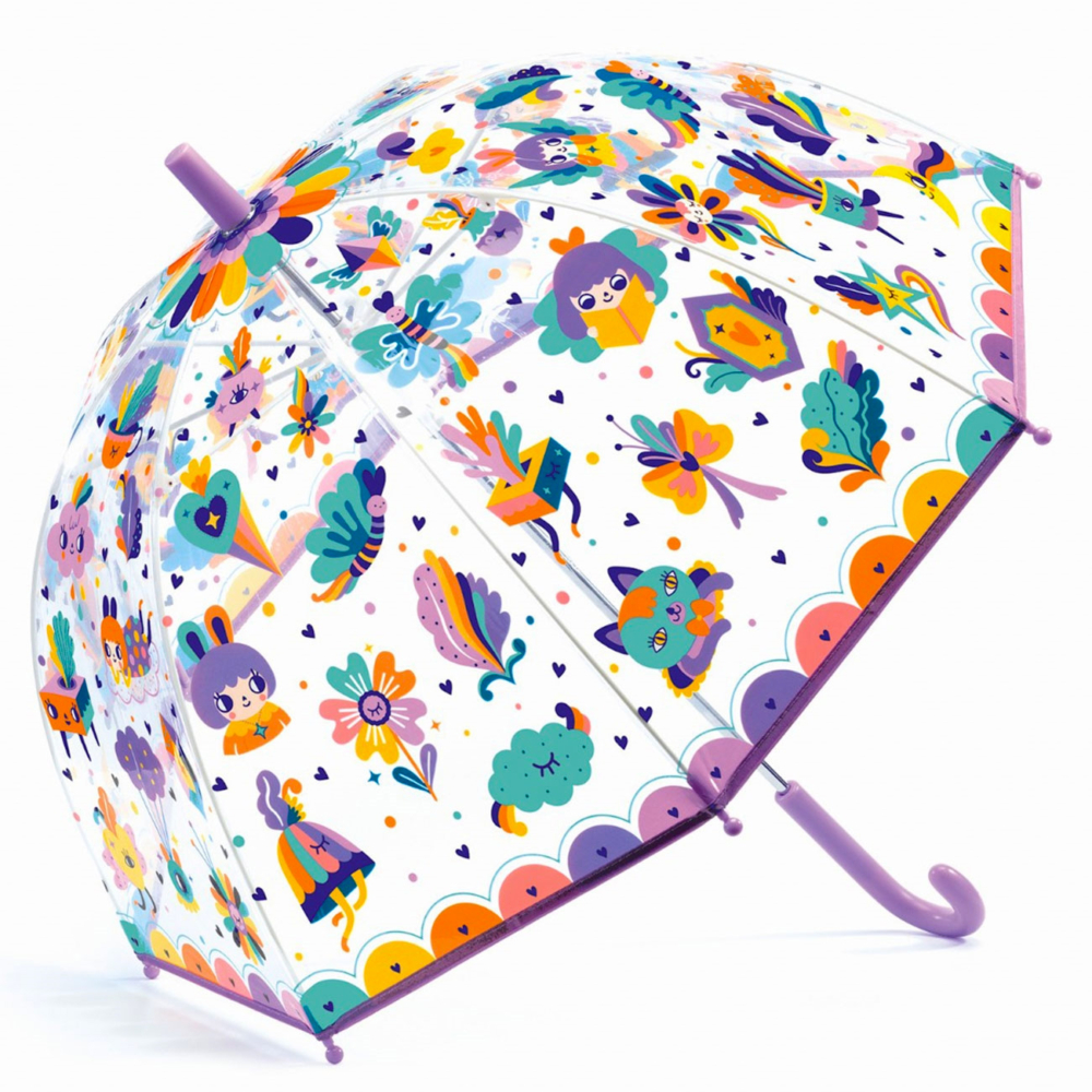 djeco umbrella lovely rainbow
