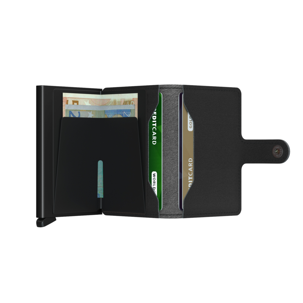 mini wallet yard black by secrid