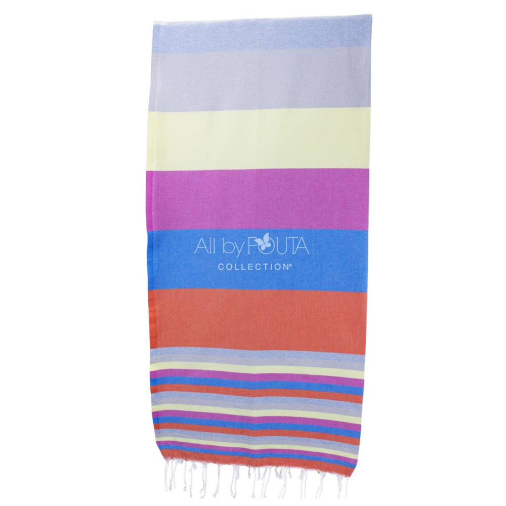 fouta st tropez orange by all by fouta